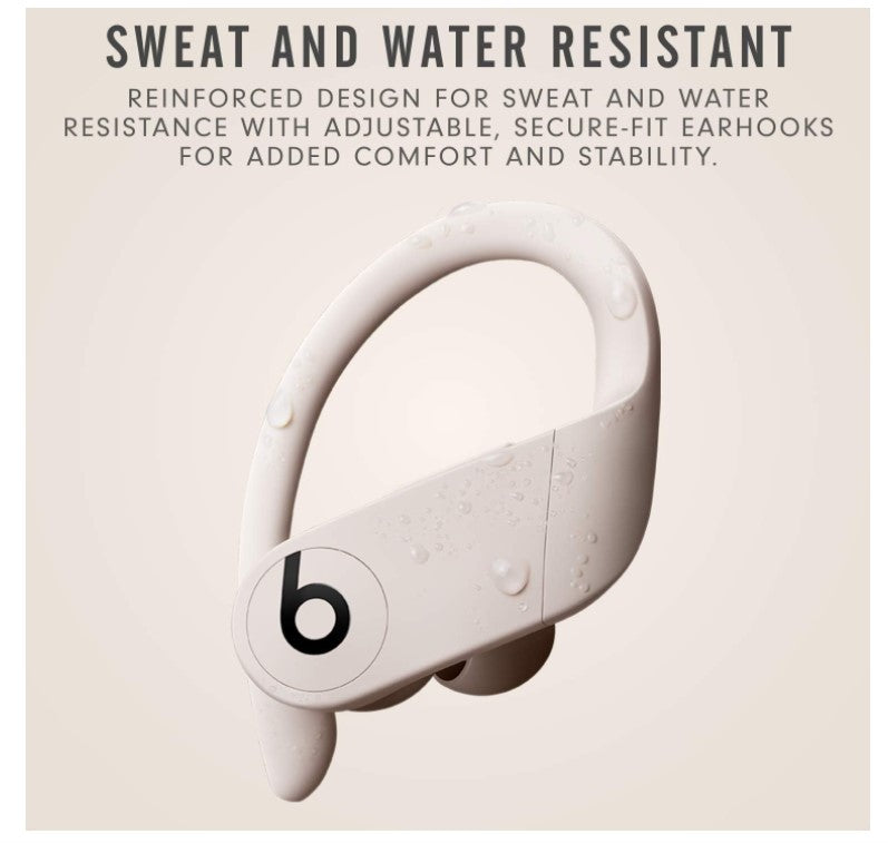 Beats Powerbeats Pro In Ear Headphones (White / Black)