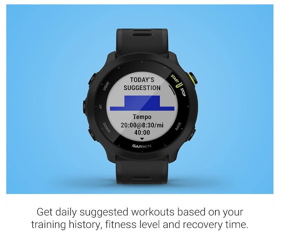 Garmin Forerunner 55 GPS Smartwatch